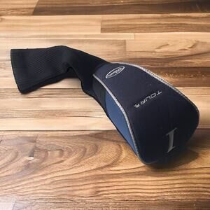 Wilson Tour RX 1 Driver Golf Club‎ Head Cover Sock Blue Black White